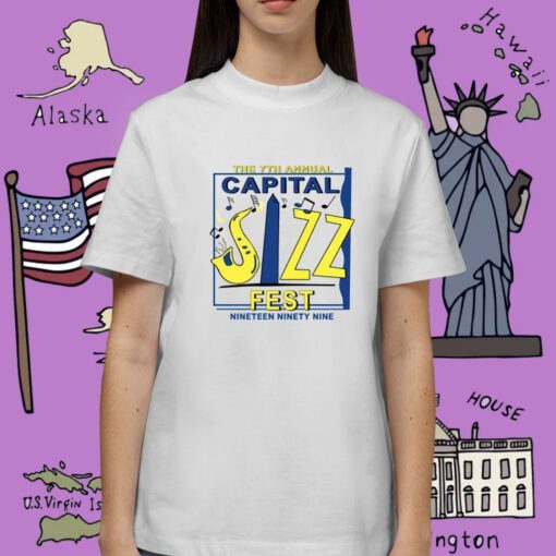 The 7th Annual Capital Jazz Fest Nineteen Ninety Nine Shirt