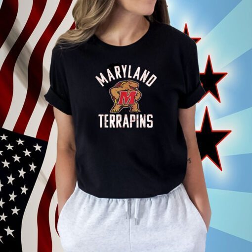 University Of Maryland Terrapins Large Tee Shirt