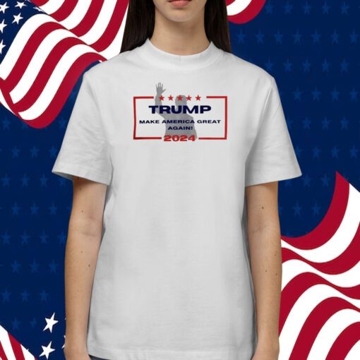 Donald Mugshot Trump America Great Again 2024 T-Shirt