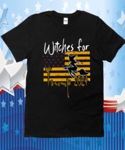 Witches For Trump 2024, Halloween Witch And Trump T-Shirt