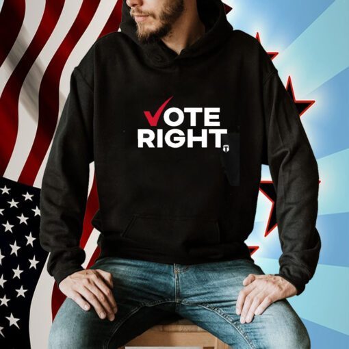 Vote Right The Officer Tatum T-Shirt