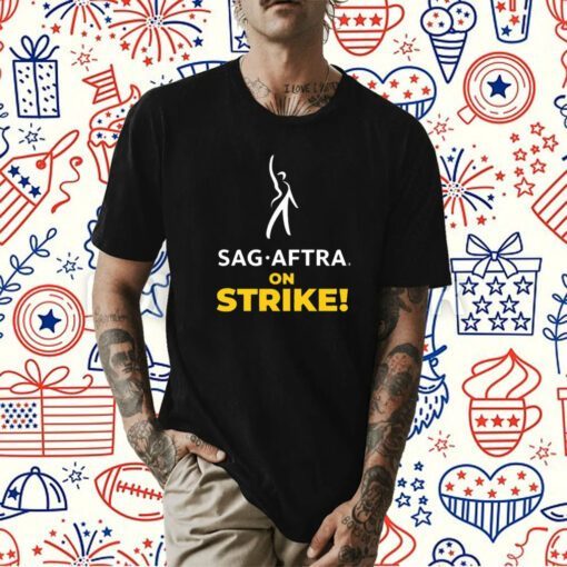 Cm Punk Sag Aftra On Strike T-Shirt