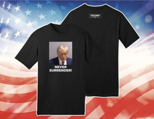 Men Trump 2024 Never Surrender Shirt