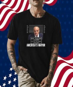 Rudy Giuliani Mugshot Shirt Rudy Giuliani Mug Shot TShirt