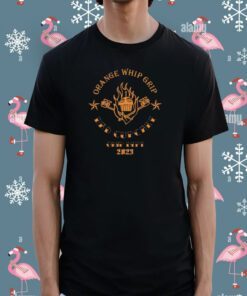 Orange Whip Grip Bad Cupcake Grip Dept Shirt