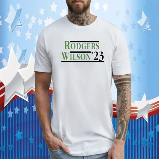 Aaron Rodgers Garrett Wilson 23 T Shirt