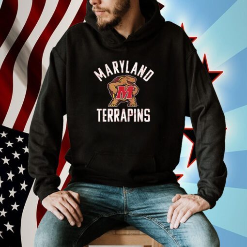 University Of Maryland Terrapins Large Tee Shirt