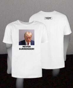 Trump 2024 Never Surrender T-Shirt