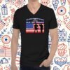 Willie T Golf American Flag Tiger Tee Shirt