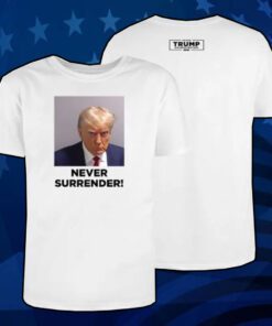 Trump 2024 Never Surrender Official Shirt