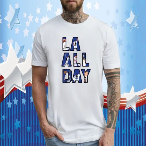 La All Day Los Angeles Baseball Shirts