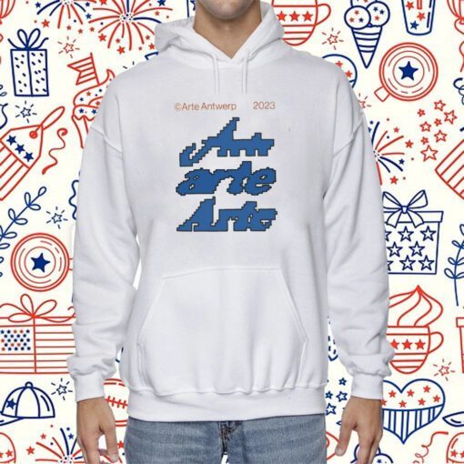 Arte Antwerp Tommy Back Multi Tee Shirt