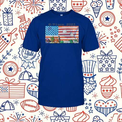 R Place 2023 R Americaaginplace Gift T-Shirt