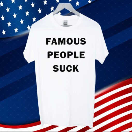 Travis Barker Famous People Suck T-Shirt