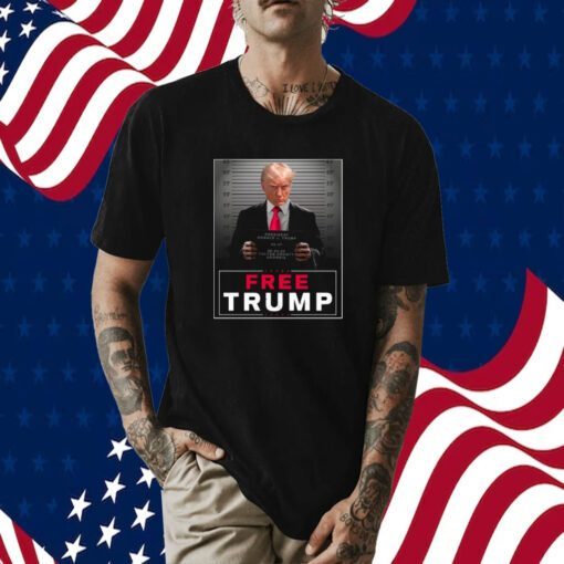 Free Trump Mugshot Sig T-Shirt