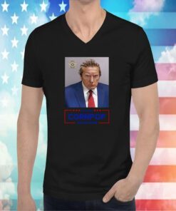 Trump Mugshot Re-Elect Cornpop One Bad Dude Shirt