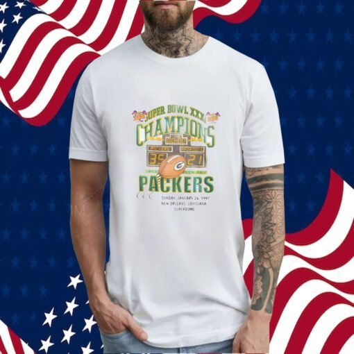 Super Bowl Xxxi Champions Packers 2023 Shirt