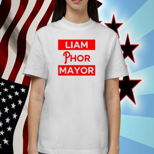 Philadelphia Phillies Taryn Hatcher Liam Phor Mayor TShirt