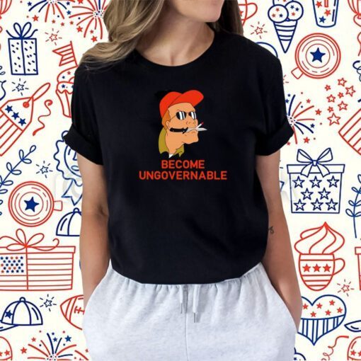 Rusty Shackleford Become Ungovernable TShirt