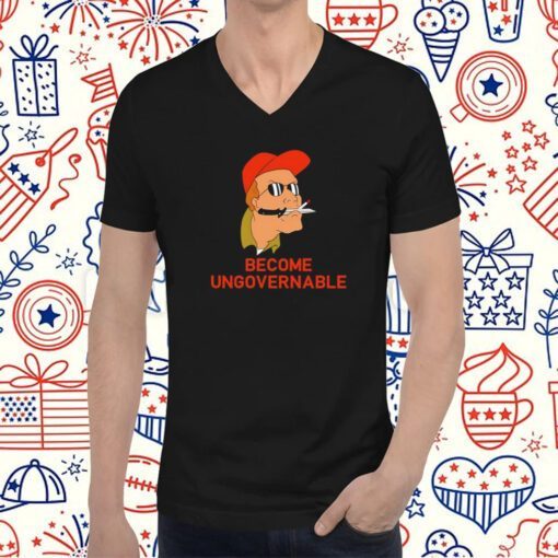 Rusty Shackleford Become Ungovernable TShirt