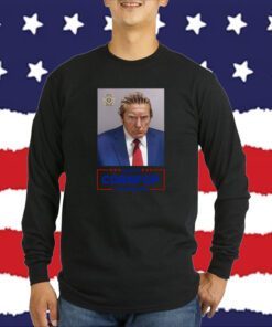 Re-Elect Cornpop One Bad Dude Donald Trump Mugshot Shirt