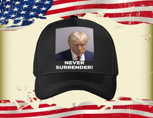 Donald Trump 2024 Never Surrender Hoodie