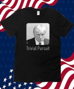 Trump Mugshot Trivial Pursuit Shirt