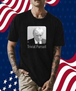 Trump Mugshot Trivial Pursuit Shirt