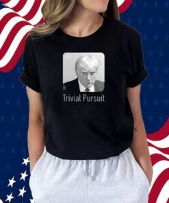 Trump Mugshot Trivial Pursuit Shirt