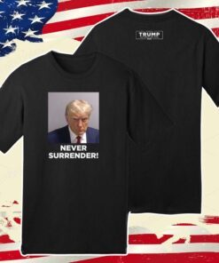 Donald Trump 2024 Never Surrender Hoodie