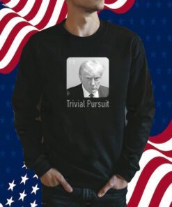 Trump Mugshot Trivial Pursuit Shirt