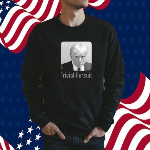 Trump Mugshot Trivial Pursuit Shirt