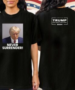 Trump Never Surrender Men Shirt