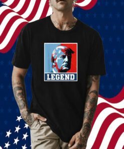 Trump 2024 Mugshot President Legend Poster Tee Shirt