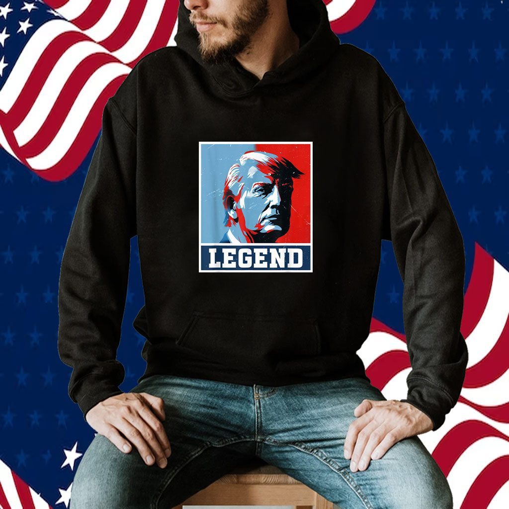 Trump 2024 Mugshot President Legend Poster Tee Shirt