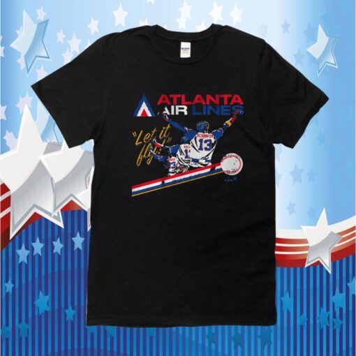 ATLANTA AIRLINES: LET IT FLY T-SHIRT