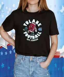 Tulane – Ncaa Football Tate Jernigan Green Fashion Shersey Shirts
