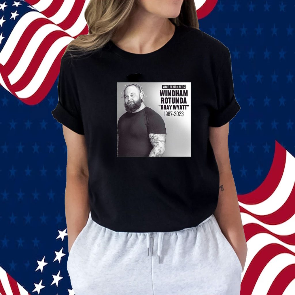 Wwe Remembers Windham Rotunda Bray Wyatt 1987-2023 T-Shirt