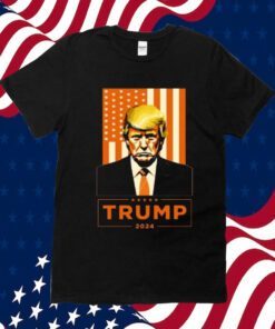 Trump Mug Shot 2024 Art Design T-Shirt