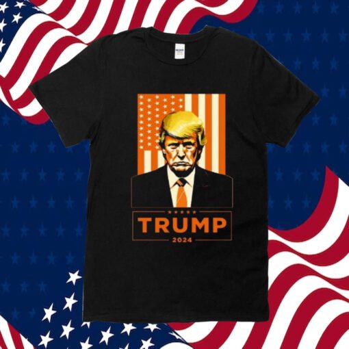 Trump Mug Shot 2024 Art Design T-Shirt