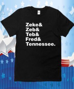 5 Bear Rugs Zeke Zeb Ted Fred Tennessee Shirts