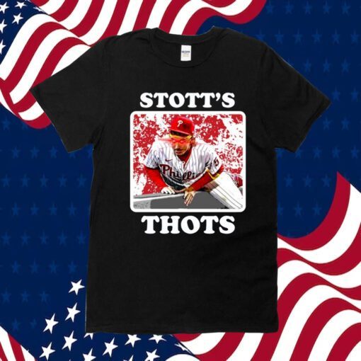 Trea Turner Stott's Thots 2023 T-Shirt