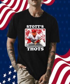 Trea Turner Stott's Thots 2023 T-Shirt