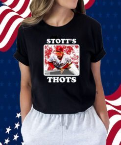 Trea Turner Stott's Thots 2023 T-Shirt