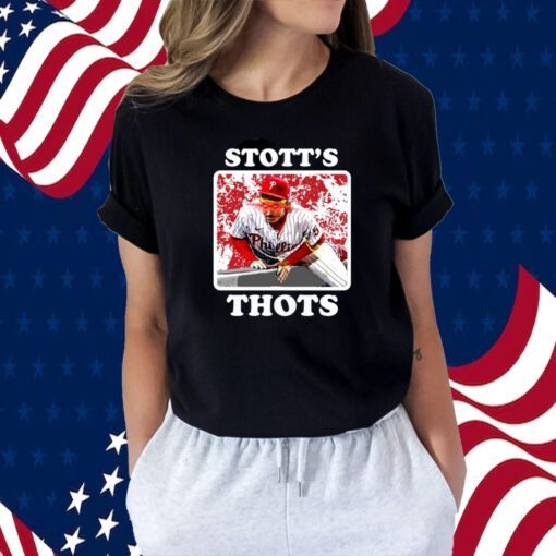 Trea Turner Stott's Thots 2023 T-Shirt