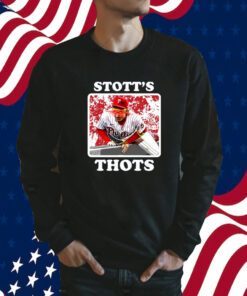 Trea Turner Stott's Thots 2023 T-Shirt