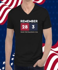 Remember 28 3 Fuck The Falcons.Com T-Shirt