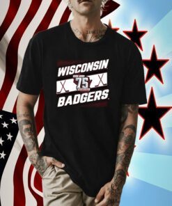 Wisconsin Badgers Men’s Hockey 75th Season Tee Shirt