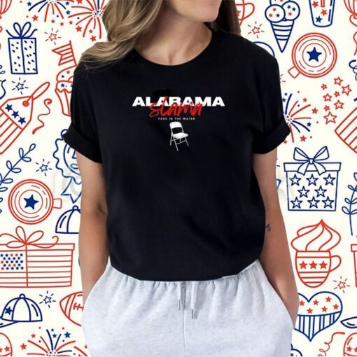 Alabama Slamma Fade In The Water T-Shirt