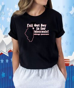 Fall Out Boy Is For Bisexuals Chicago Queercore Tee Shirts